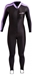 NeoSport Women's Lycra Sports Skin Skinsuit- Black/Pink - S807UF-51