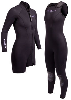 7mm Womens NeoSport 2 Piece Wetsuit Combo Premium Wetsuit -