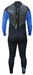 3/2mm Men's H2Odyssey Vapor Flatlock Wetsuit /Fullsuit - Black/Blue - WM1-B